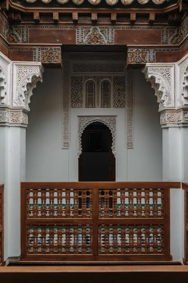 Stunning Moroccan carved furniture handmade in Marrakech